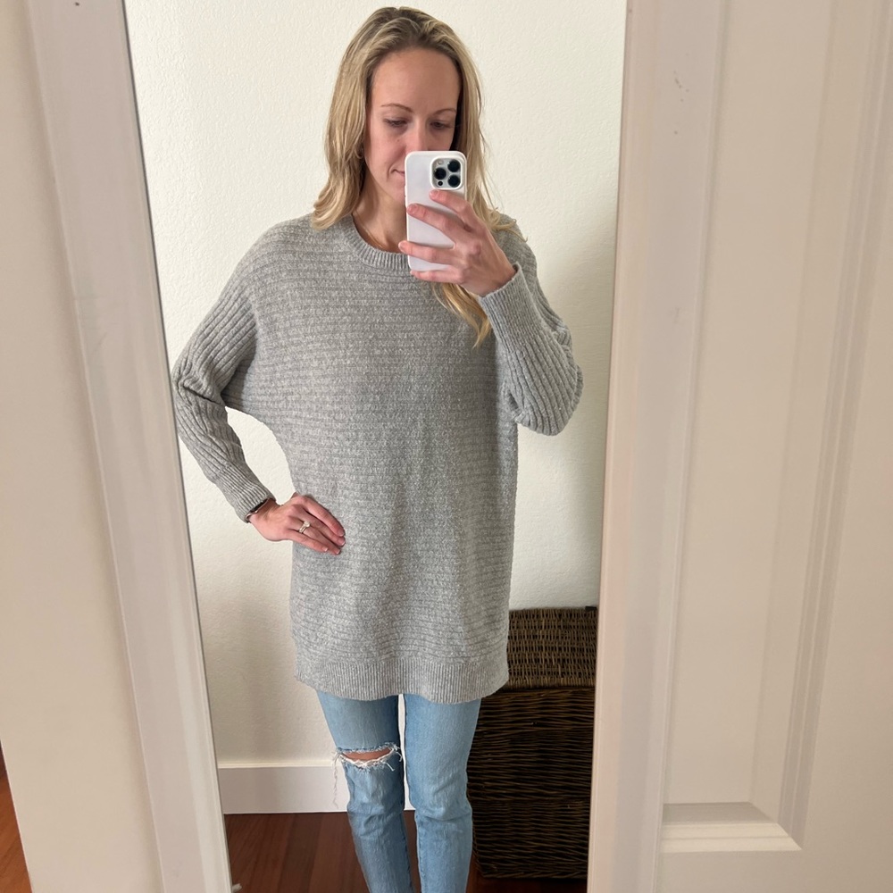 Long Grey Sweater